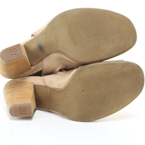 Paul Green Sabrina Leather Open Toe Heeled Sandal Women's UK6.5 US9 EU40 Cream - Picture 11 of 16